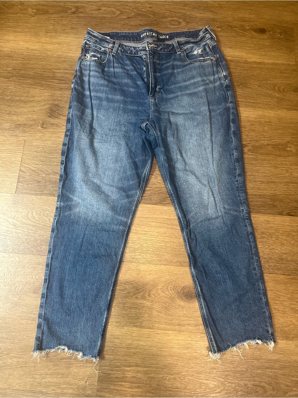 American Eagle Outfitters Strigid Mom Jeans